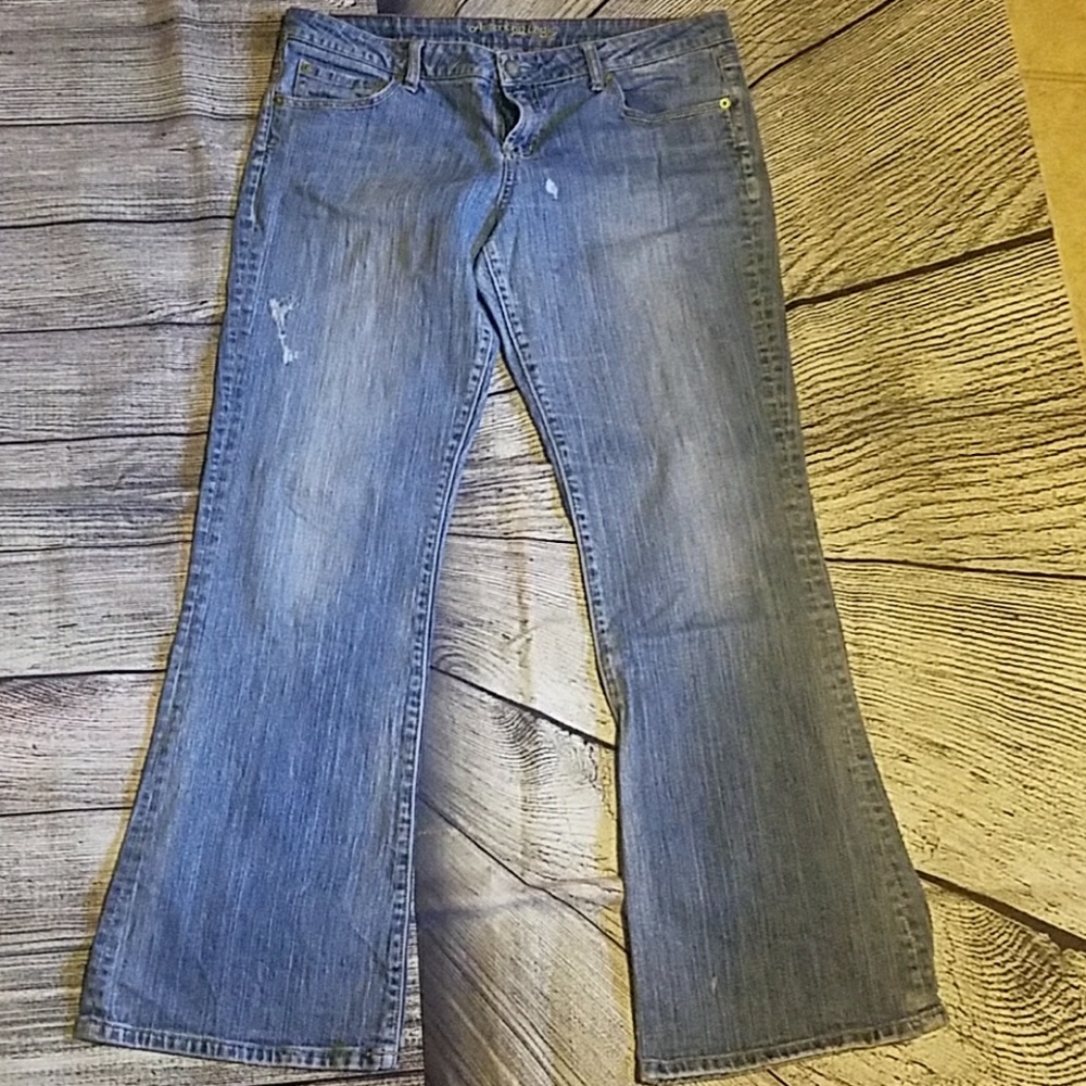 American eagle blue jeans hipster